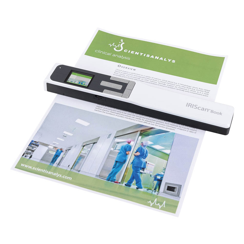 SCANNER IRISCAN BOOK 5 WHITE 30PPM | Datacont S.A.C